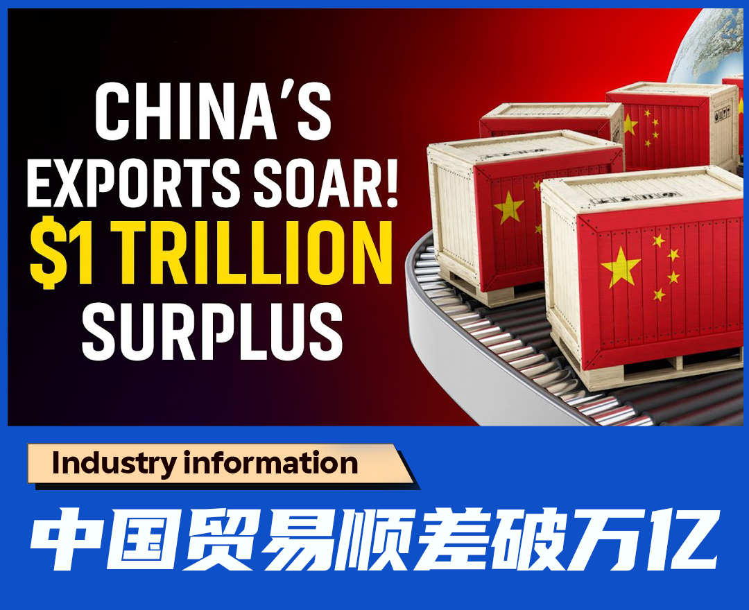 中国贸易顺差破万亿，非洲&中东成增长黑马